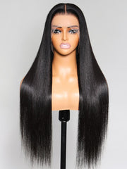 Premium Raw Virgin Hair Undetectable HD Full Lace Straight Wig