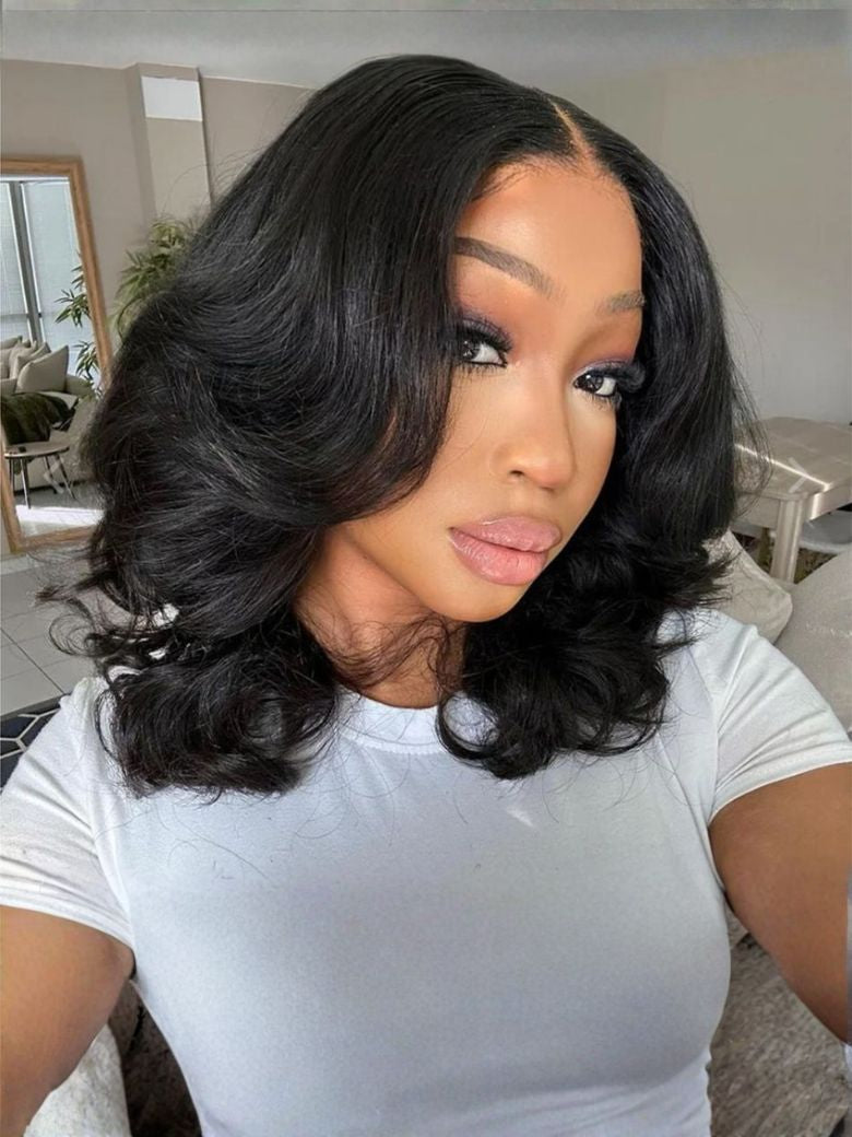5x5 & 7x5 Thin HD BlendAway? Pre Cut Lace Closure Glueless Body Wave Affordable Wig with ByeBye-Knots Match All Skin Tones