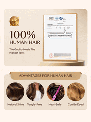 7x5 Bye Bye Knots? Wig Glueless Lace Balayage Highlight Body Wave Drawstring Curtain Bangs Wig