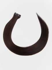 Dark Brown Human Hair Tape In Extension