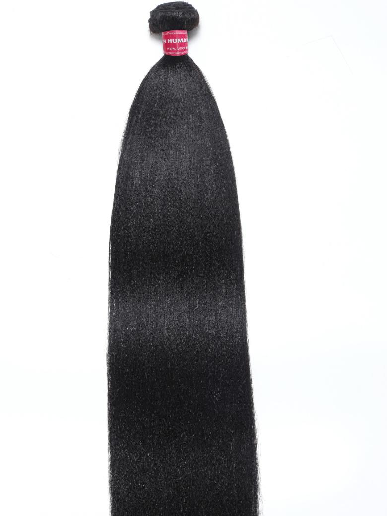 Yaki Hair Bundles 4 Pcs/pack Yaki Virgin Human Hair