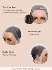 PHOEBE-10" LACE FRONT BODY WAVE HUMAN HAIR WIG