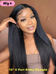 [$69-$99] 13x4/ 6x4.5 Pre-Cut Lace/ Pre-Bleached/ Pre-Plucked Bye Bye Knots Lace Wigs 150%-200% Density
