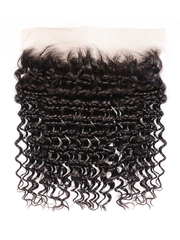 Hair 4 Bundles Human Deep Wave With Lace Frontal