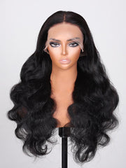 360 Lace Frontal Wig Perfect Summer Hair Body Wave Wig Realistic 180% Density