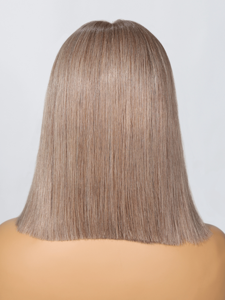 Bye-Bye Knots Wig 7x5 Lace Light Ash Brown Straight Bob Wig