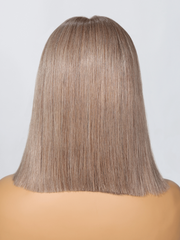 Bye-Bye Knots Wig 7x5 Lace Light Ash Brown Straight Bob Wig