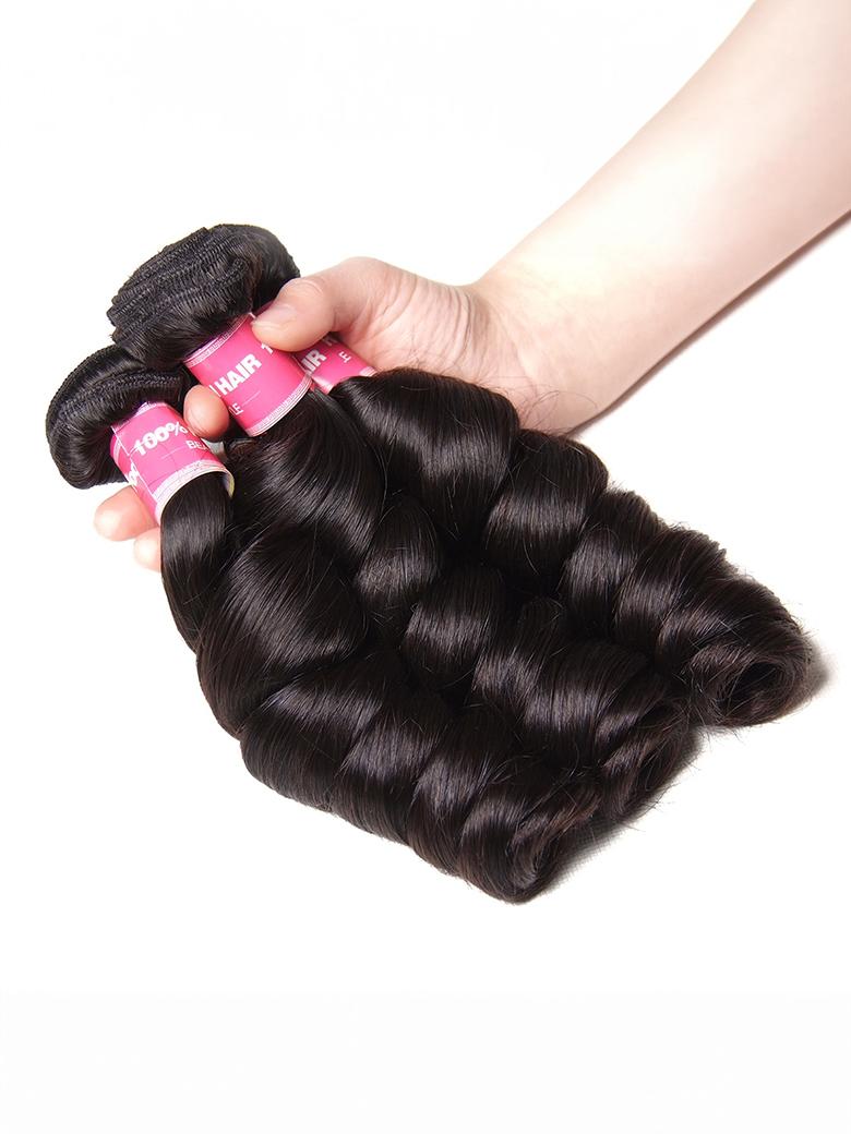 Hair 3pcs/pack Peruvian Virgin Hair Loose Wave