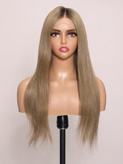 SUMMER-20" LACE FRONT STRAIGHT HUMAN HAIR WIG