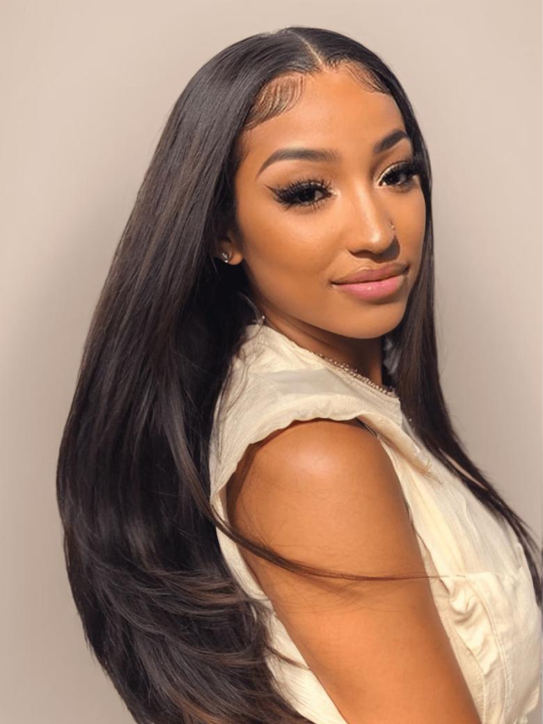 Hair 4 Bundles Peruvian Straight Virgin Human Hair Extensions
