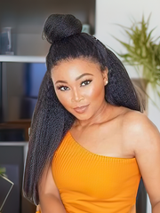 Hair buy 3 get 4 Kinky Straight Bundles Virgin Human Hair