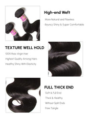 Premium Raw Virgin Hair Body Wave 1 Bundle