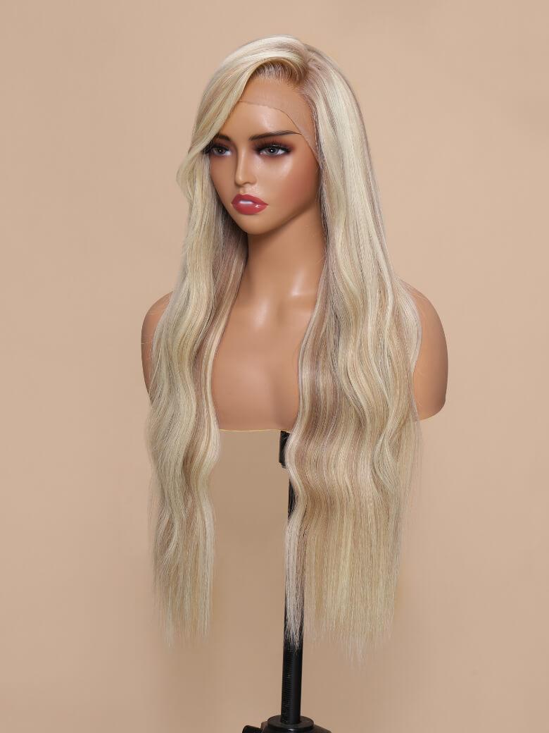 BEVERLY-20" LACE FRONT BODY WAVE HUMAN HAIR WIG