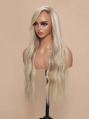 BEVERLY-20" LACE FRONT BODY WAVE HUMAN HAIR WIG