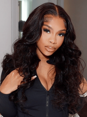[Limited Time] Bye-Bye Slip 7x5 Glueless Lace Body Wave Lace Front Drawstring Wig