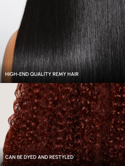 Premium Raw Virgin Hair Undetectable HD Full Lace Straight Wig