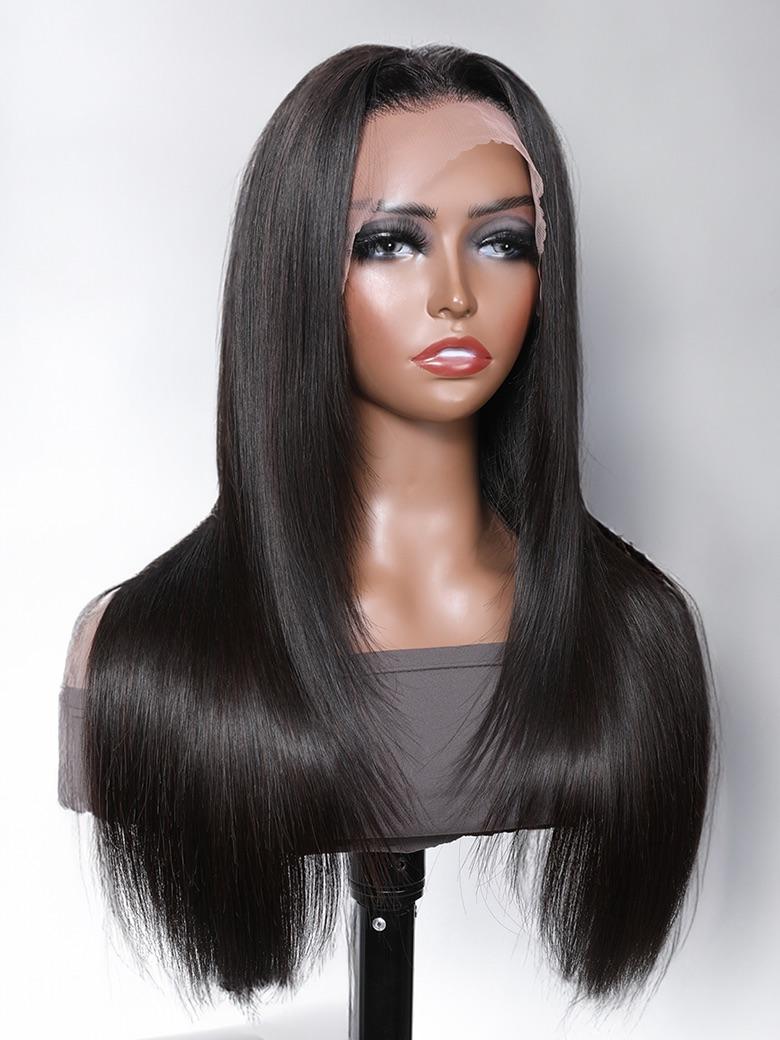 13x4 Transparent Lace Front Butterfly Haircut Straight Layered Wig 180% Density