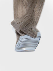 Sterling Silver Human Hair Tape In Extension