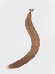 Ash Brown Human Hair Tape In Extension