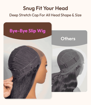 Bye Bye Knots Wig 7x5 Glueless Lace Black Yaki Bob& Longer length Bleached Knots Wig With Drawstring