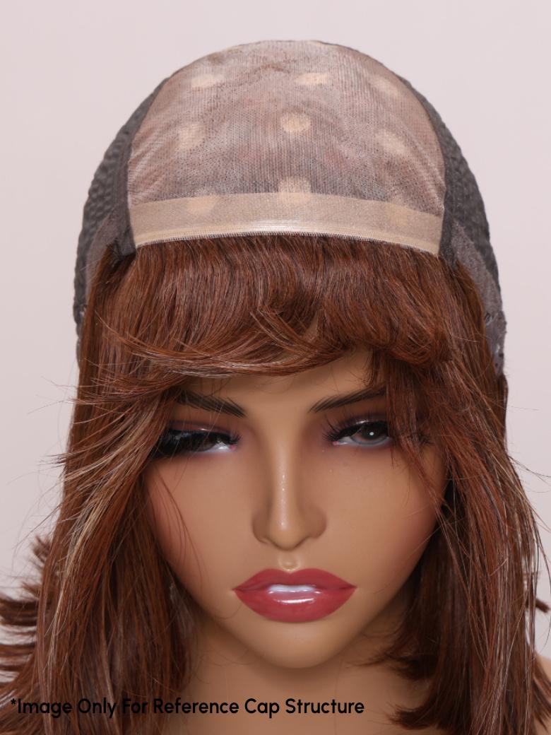 AMARA -12" MONO STRAIGHT HUMAN HAIR WIG