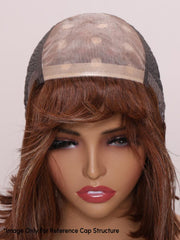 AMARA -12" MONO STRAIGHT HUMAN HAIR WIG