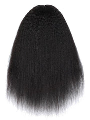 [24"=$149] Weekend Sale Beginner Friendly Natural Looking V Part Kinky Straight Wig No Glue Upgrade U Part Human Hair Wig