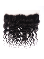Hair 4 Bundles Human Natural Wave Hair With 13x4 Lace Frontal