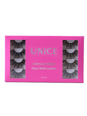 8 Pairs 3D False Eyelashes Cat Eye Sexy Look Soft Reusable