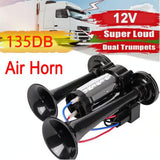 135dB Super Loud 12V Train Air Horn - Safe, Durable&Easy Install Style 2