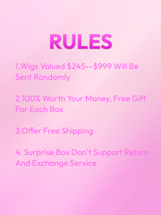 $59 Surprise Box Win 24 Inch Bye-Bye knots Wig Value $159-$219