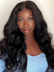 [2 wigs $349] Both 22" 250% Density 6x4.5 Pre-Cut Lace Curly Wig & Vpart Body Wave Wig