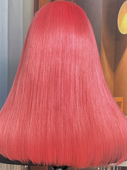 Candy Luxe Short Pink 13x4 Lace Front Shoulder Length Bob Wig