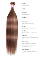 Blonde Highlight Piano Color Silky Straight Hair 3 Bundles Deal
