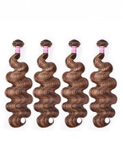 Gorgeous Highlight Honey Blonde Bouncy Body Wave Hair 4 Bundles
