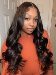 Bye-Bye Knots 7x5 Glueless Body Wave Wig Pre Cut Lace Pre Plucked Hairline