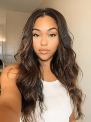 Balayage Highlight Human Hair Weave #FB30 Body Wave Hair Bundles 3 Bundle Deals