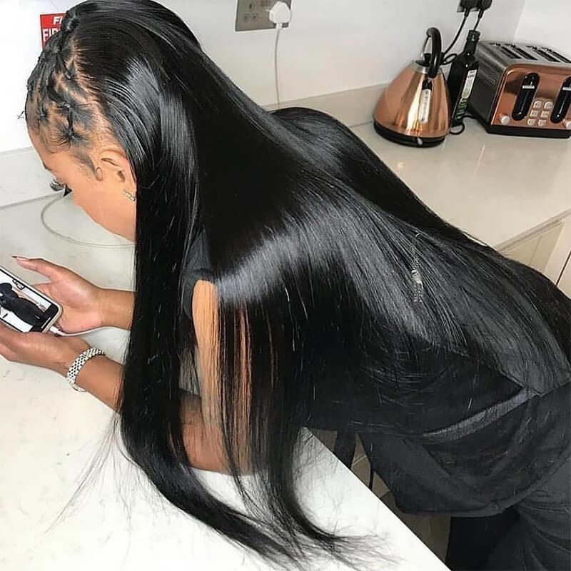 Brazilian Hair 3pcs Virgin+ Straight Human Hair Extension Kysiss Series