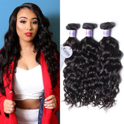 Brazilian Natural Wave Hair Weaves 3 pcs/lot Kysiss Series