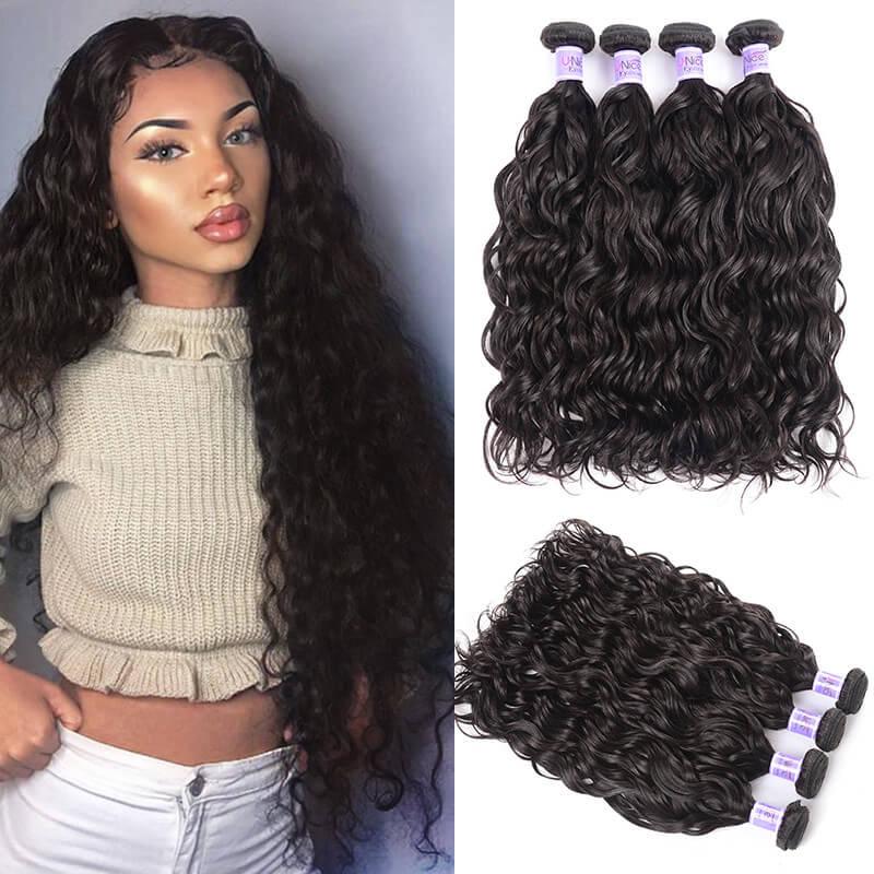 4 Bundles Unprocessed Peruvian Natural Wave Kysiss Series