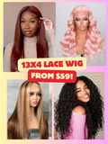 Petaluxe All 13x4 Large Lace Wig From $59