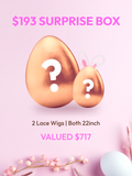 Petaluxe $193 SURPRISE BOX - 2 Wigs FOR $717 VALUE
