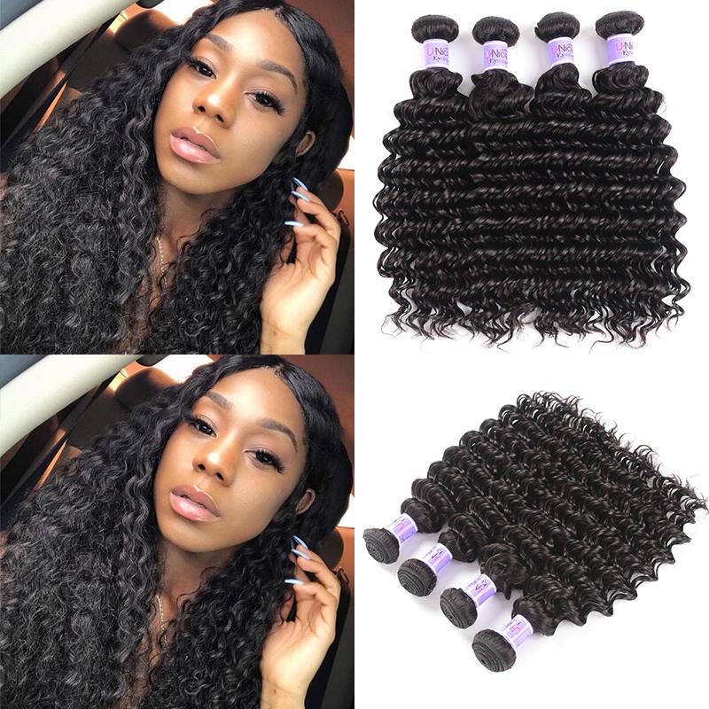Virgin+ 4 Bundles Malaysian Deep Wave Kysiss Series
