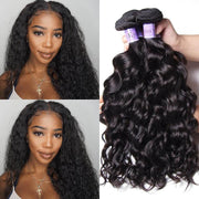 Malaysian Natural Wave 4pcs/Lot Human Hair Extensions Kysiss Series