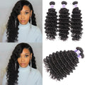 Petaluxe 3 Bundles Indian Deep Wave Human Hair Kysiss Series