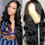 Body Wave T Lace Front Wig 150% Density Deep Part Lace Wigs