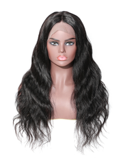 Full Lace Long Body Wave Human Hair Wig 150% and 180% Density