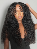 Petaluxe 24'' 13x4 Pre-Everything Super Secure Natual Kinky Curly Wig Ear To Ear Pre-Pluck Pre-Bleached