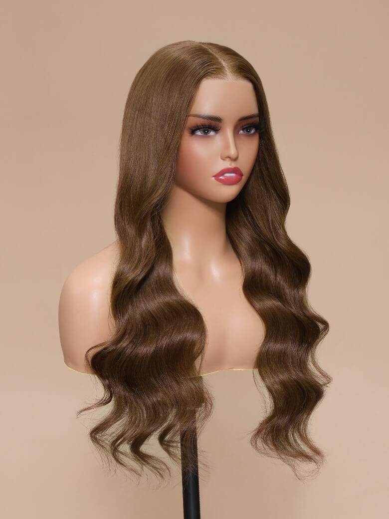 JORDAN -22" LACE FRONT HOLLYWOOD WAVE HUMAN HAIR WIG