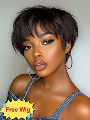 [Send Free Wig] 24" 13x4 Lace Front Rich Hot Chocolate Brunette Brown Packed With Shine And Texture 180% Density